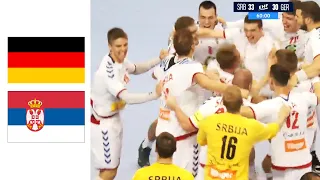 Serbia vs Germany 🔥 HIGHLIGHTS 🔥 U-20 EHF EURO 2022