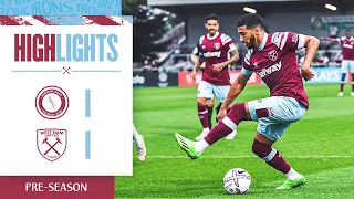 HIGHLIGHTS | BOREHAM WOOD 1-1 WEST HAM UNITED