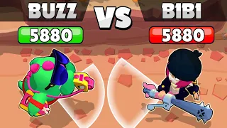 BIBI vs BUZZ | 1vs1 | Brawl Stars