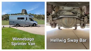 Sprinter Van Hellwig Sway Bar Install | Winnebago View Navion