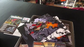 Mantic HellBoy Kickstarter - Unboxing