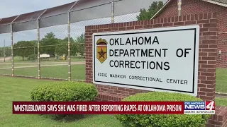 Whistleblower says she was fired after reporting rapes at Oklahoma prison