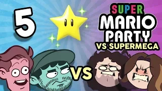 Super Mario Party VS SuperMega: Amazing Athletes - PART 5 - Game Grumps VS