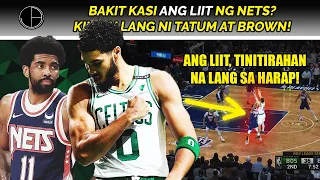 Ginamitan na lang ng HEIGHT ng Celtics kasi ANG LILIIT ng Nets!