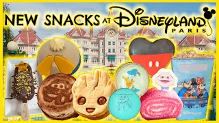 NEW UPDATED SNACKS AT DISNEYLAND PARIS