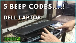 DELL Laptop 5 Beep codes FIX!