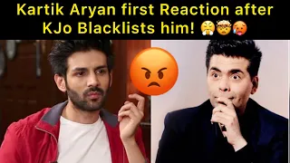 Kartik Aryan First Reaction after Karan Johar removed him from Dostana 2 and Dharma Production Ban!
