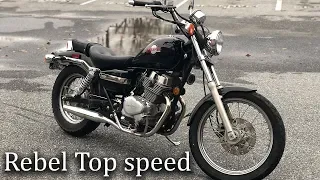 How Fast can the Honda 250 Rebel really go?