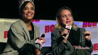 2019 Ace Comic Con - Brie Larson & Tessa Thompson