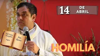 EVANGELIO DE HOY domingo 14 de abril del 2024 - Padre Arturo Cornejo