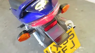 Honda CBR125 Repsol walk around video