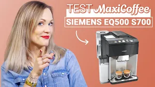 Nous avons testé la machine à café grain SIEMENS EQ500 S700 TQ507RX3 | Le Test MaxiCoffee