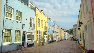 London’s Knightsbridge & South Kensington’s Mews, Side Streets & Thin House