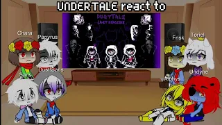 [Remake] UNDERTALE and Dust!Sans react to "DustTale: Last Genocide"