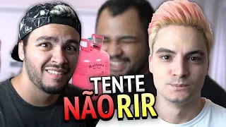 DESAFIO TENTE NÃO RIR COM GÁS HÉLIO [+10]