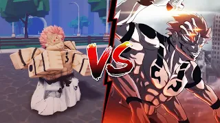 Every Sukuna Move vs Anime Comparison [Curse Battlegrounds]