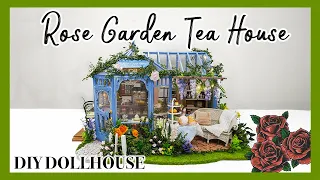 Rose Garden Tea House Cake Shop | Cutebee | DIY Miniature Dollhouse