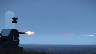 ArmA 3 - U.S. C-Ram Shot Down Jets - Phalanx Ciws - C-RAM Simulation