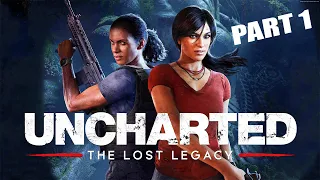 Uncharted the lost legacy Gameplay Part 1 in Hindi | PS4 Gameplay | Playstation GamesHd