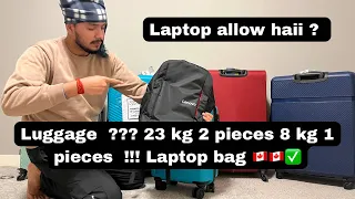 Luggage bag for canada 🇨🇦 !! What to pack for canada ! Packing for Canada !! ￼🇨🇦 punjabi vlogs