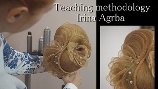 /Teaching methodology Irina Agrba/ Как "собрать" прическу?/ Техника построения прически