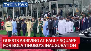 Guests Arriving At Eagle Square For Bola Tinubu's Inauguration as Nigeria's President