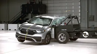 2021 Honda CR-V updated side IIHS crash test