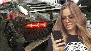 MEET THE GIRL WHO OWNS A DIAMOND COVERED LAMBORGHINI!