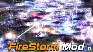 Firestorm Mod | C&C 3: Tiberium Wars | Nod Gameplay , 2v2 Vs Brutal Ai , 2021