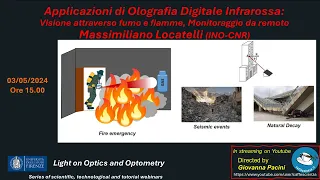 Applicazioni di Olografia Digitale Infrarossa