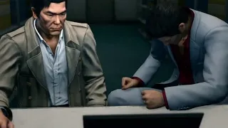 Kazuma kiryu slams desk But only the desk has sound