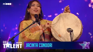 Jacinta Condori - Cantante y caja chayera | 4tos | Got Talent Argentina 2023