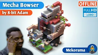 Mecha Bowser : by @retrobitadam Mekorama Gameplay || 2022