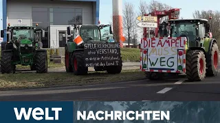 DEUTSCHLAND: Widerstand gegen Ampel geht weiter! Neue Proteste der Bauern | WELT STREAM