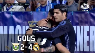 Gols - Leganés 2 x 4 Real Madrid - La Liga 16-17