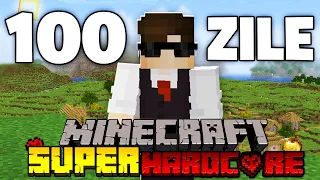 Supravietuiesc 100 de Zile pe Minecraft SUPER HARDCORE ! (TOATE PARTILE)