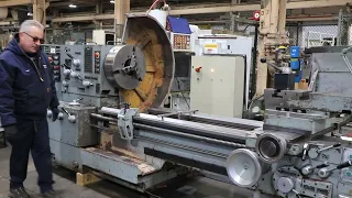 36" X 240" POREBA HEAVY DUTY LATHE