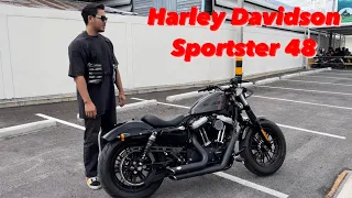 Harley Davidson sportster 48 Y.2019 ตรงรุ่น จิ๊กโก๋ กิโลเดียว