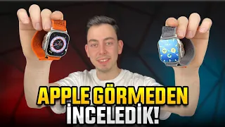 Apple görse ben ürettim der! Çakma Apple Watch Ultra'yı denedik!