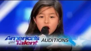 celine tam: 9-year-old Stuns crowd with My Heart Will go On- america's got Talent 2017