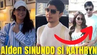 Alden SINUNDO si KATHRYN sa Airport • KathDen Latest Update Today