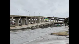 Road closures reported as winter weather hits San Antonio