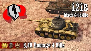 121B  |  8,4K Damage 4 Kills  |  WoT Blitz Replays