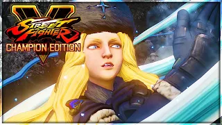 Street Fighter V - Kolin Character Story (PS4 PRO 1440p)