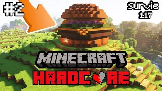 TUTO Minecraft 1.17 Maison BURGER | Survie Hardcore EP2