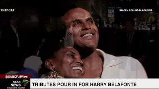 Tributes pour in for Harry Belafonte