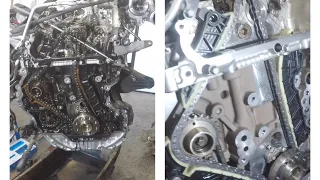 Mercedes E Class 2017 654 Engine Noisy Timing Chain Replacement