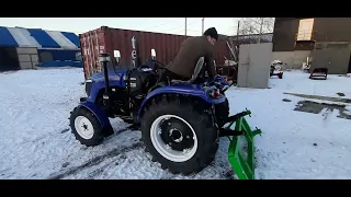 Функціонально найкращий. Примусове опускання гідравліки трактор ОРІОН RF404 з реверсом. ПРОДАНО!