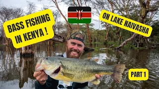 Bass Fishing Adventure: Introducing Lake Naivasha in Kenya with Magical Fishing Safaris - Part 1