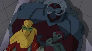 Villains are singing Spectacular Spider-Man Theme song